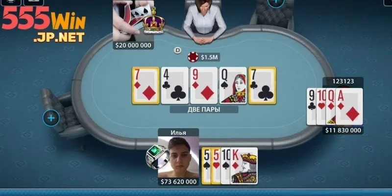 Người chơi cần chú ý đọc vị đối thủ để tham gia game 